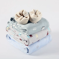 2 cậu bé tuổi teen quần dài một mảnh quần học sinh trung học cotton ấm quần trong quần bé trai lớn quan giu nhiet