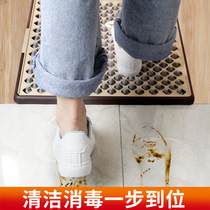 Home Doorway Wipe Sole Theorizer Washing Shoes Other Than Ash Semi-Automatic Shoeing Machine Entrance Clean Anti-Sanitizing Mat Brush