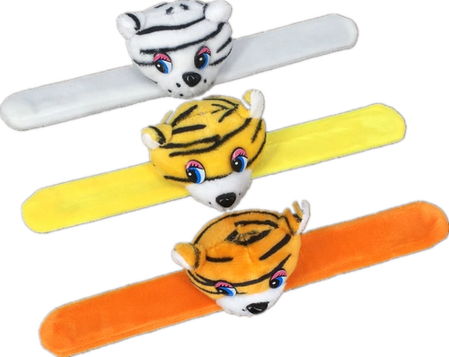 Милая креативная детская плюшевая кукла для взрослых, браслет, тигр