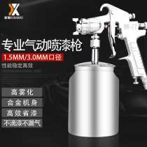 Pneumatic spray gun paint spray gun paint spray grab high atomization furniture W-71-75-77 up and down pot spray gun wood car