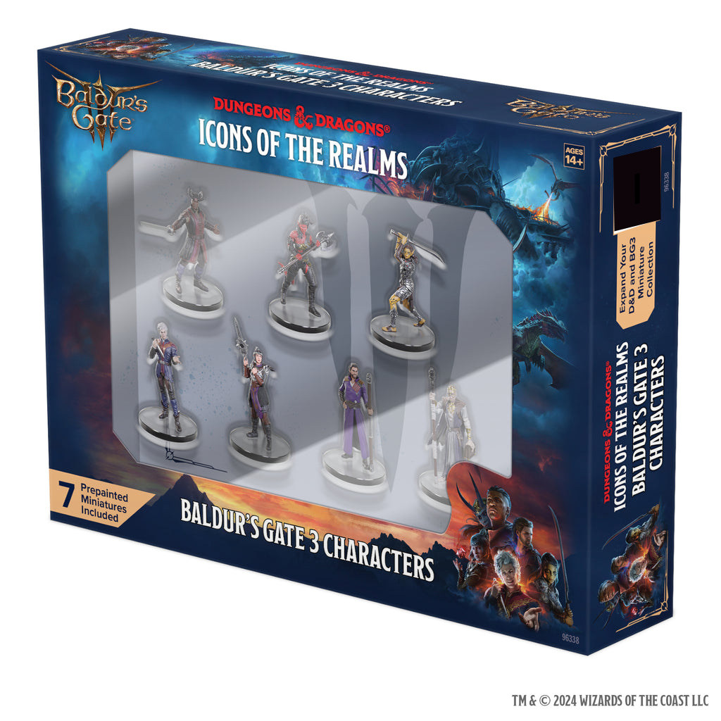 桌游乱炖】DND模型博德之门3主角团真香预警！_手机游戏_淘宝游戏网