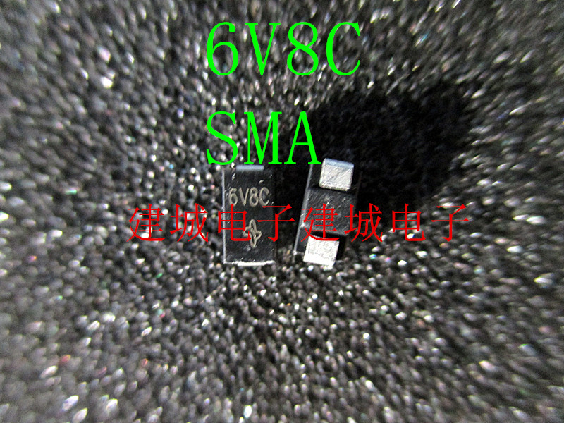 P6KE6 8CA SMA two-way TVS transient secondary tube 6V8C P6SMAJ6 8