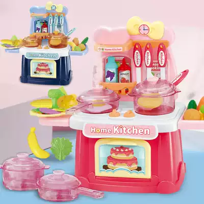 Children's home wine kitchenette toy set baby girl boy girl child cooking cooking cooking simulation kitchenware