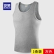 Lomon nam vest cotton mùa hè mỏng bó sát thủy triều slim-fit thể thao hình chữ I cotton đáy quần lót - Áo vest