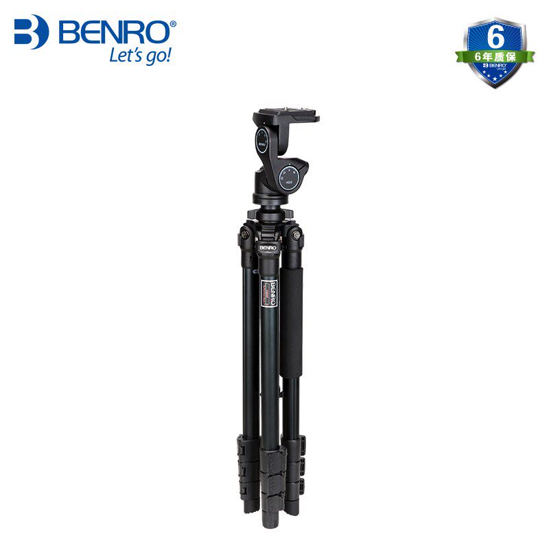 Benro A650FHD3 photography tripod lightweight portable 3D gimbal single eye camera tripod set