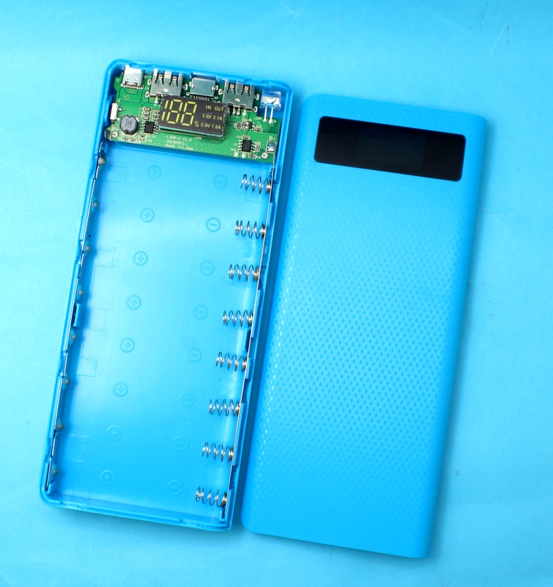 Đôi phí nhanh PD / phần QC3.0 8 18650 trường hợp pin miễn phí DIY hàn điện thoại di động sạc kho báu làm tổ vỏ - Ngân hàng điện thoại di động sạc dự phòng anker 20000mah