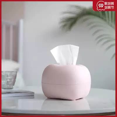 Charging bedroom bedside creative tissue box night light romantic sleep touch small lamp girl Net red desk lamp