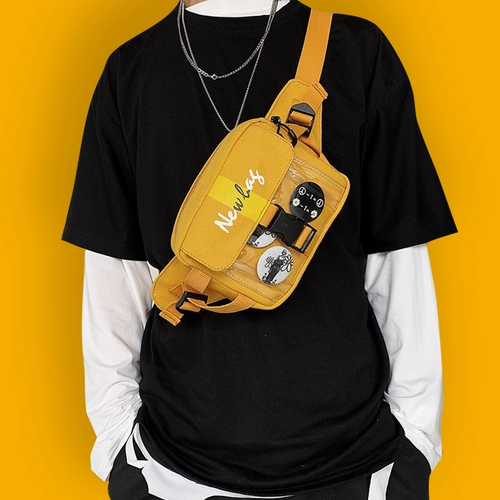 墨西卡 Акула, поясная сумка, нагрудная сумка, модная сумка через плечо для влюбленных, граффити