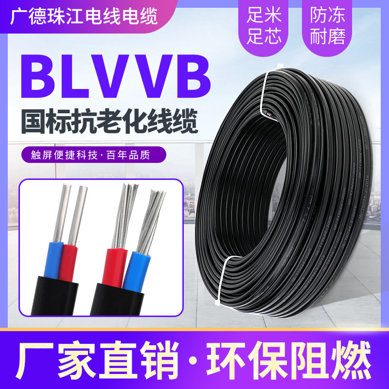 National standard wire 2 5 4 6 10 16 25 35 square double-core aluminum wire 2-strand aluminum core wire and cable sheath wire