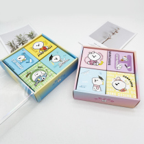 4 pieces of sea blue music childrens underwear silk antibacterial and temperature-sensing pants for boys and girls new style seamless comfortable boxer briefs