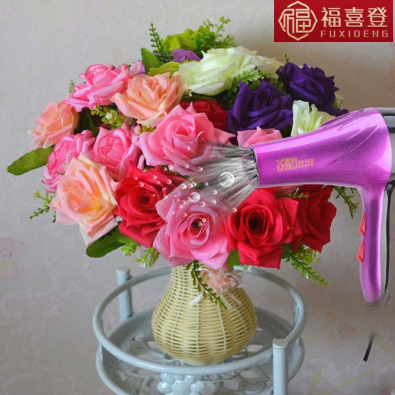 Fu xi 's European simulation furnishing articles suit to decorate the sitting room tea table table arranging flowers potted rose
