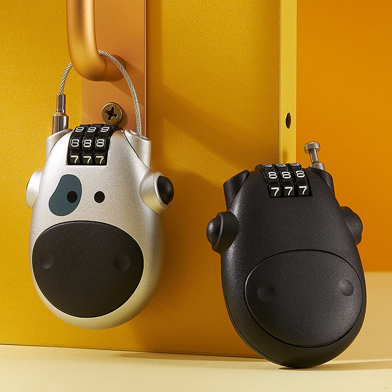 Helmet lock portable wire rope lock baby travel baby lock with baby cabinet door lock travel lock