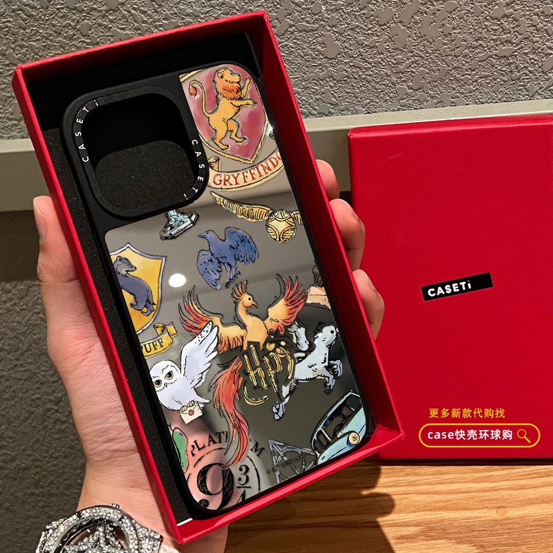 Harry Potter Suitable for iPhone 17 Pro Max Phone Case 18 Pro Apple 16 Magnetic Magsafe Mirror 15 Plus Retro Niche 14 Art Air Female Trendy Brand Protective Case 12