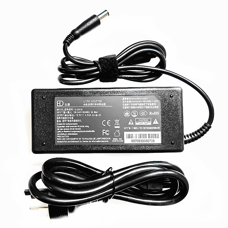 100 tripod original fit 19 5V4 62A applicable DELL D620 D630 power supply adapter compatible 19 5V3 34A