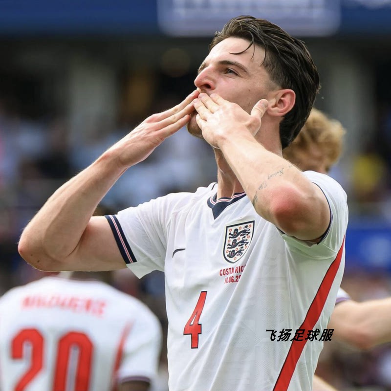2026 England National Team Jersey No. 10 Bellingham No. 4 Rice No. 9 Kane Player Version Football Uniform