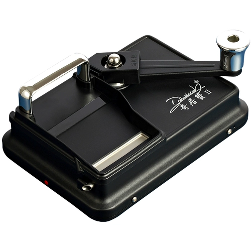 [Обновление] Qiju Crab Double Rail Black 6.5 Основные моменты полуавтоматические прочные сигаретные ручки с сигарет ручной заполнение сигарет