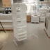 IKEA IKEA Gar giá phơi ban công tổ chức lưu trữ quần áo giặt khô nhỏ gấp giá phơi - Hệ thống giá giặt máy cắt lông xù quần áo nào tốt Hệ thống giá giặt