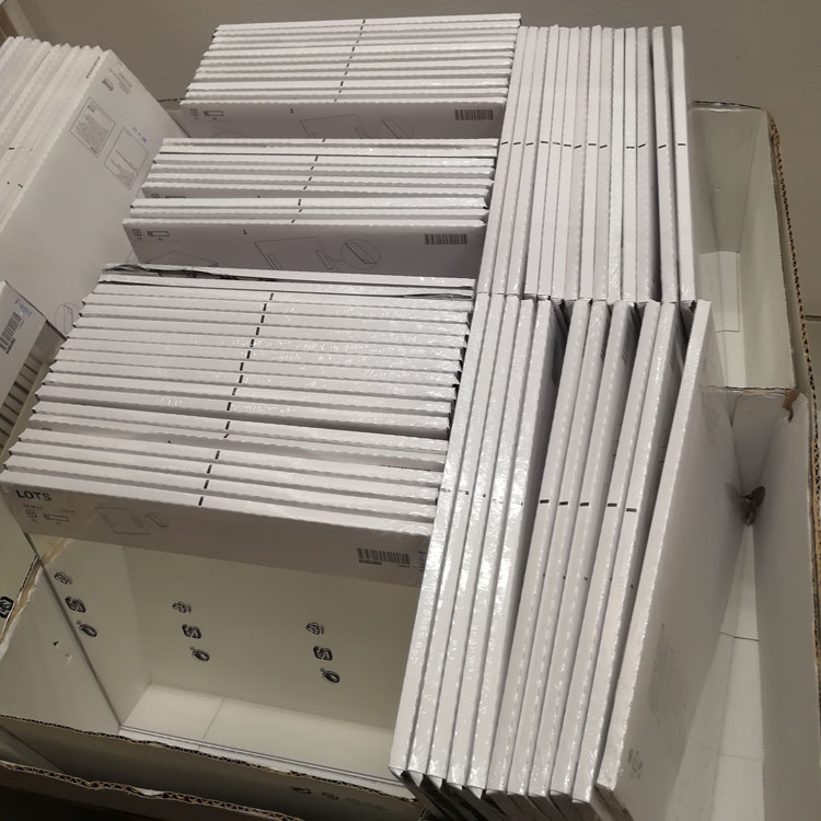 IKEA IKEA Lodz gương nhà phòng tắm trang trí tường gương treo vuông khâu cơ thể HD phù hợp gương - Gương gương tròn dây da