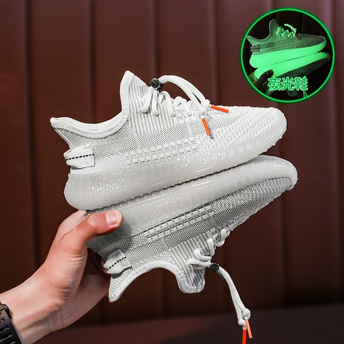 Летние детские дышащие туфли для мальчиков, спортивная удобная обувь, сезон 2021, подходит для подростков