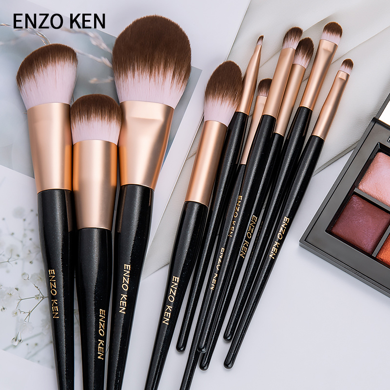 Enzo makeup brush set super soft full set of net red set brush eye shadow loose powder brush highlight brush makeup tool