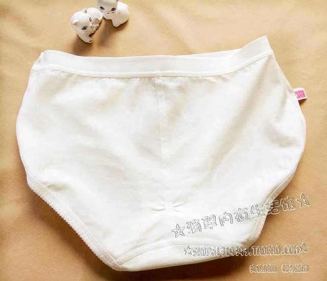 6 pieces free shipping Purple Sky 5063 pure cotton mid-high waist underwear women's briefs hip lift large size 11 ສີທາງເລືອກ