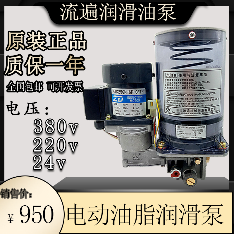 Zhejiang flow over punch electric cream pump DBN-J20 08DK 15D3 lubricating grease pump DBN-J20 15E