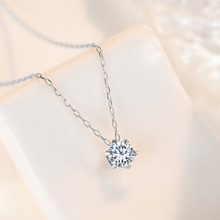 【送耳饰+证书】经典六爪莫桑石项链