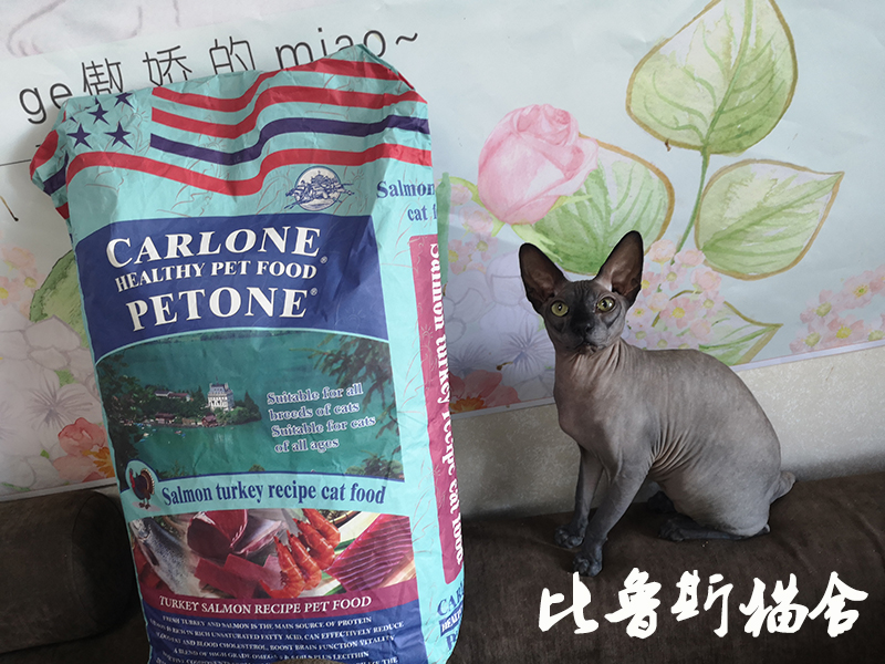 Thức ăn cho mèo Mỹ Caro Cá hồi Thổ Nhĩ Kỳ Yến mạch Tất cả Mèo Thức ăn chính Cộng với Garfield Gấp Nhân sư Số lượng lớn 500g - Cat Staples hạt cho mèo con