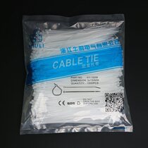  Nylon cable tie 3*150mm foot number 1000 white self-locking strangled dog strap plastic wire cable tie