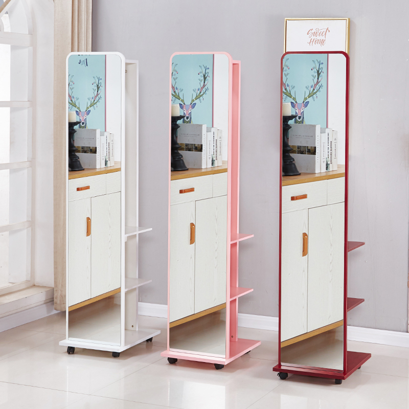 Full body mirror women's dressing mirror floor mirror European bedroom home fitting mirror dormitory long mirror full body large dressing mirror
