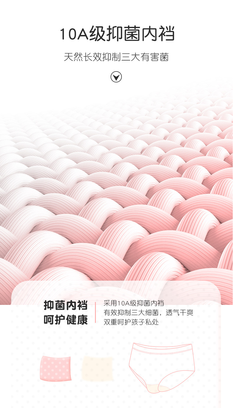 女童内裤儿童a类棉夏季薄款三角裤小女孩宝宝透气抗菌底裤不夹PP — 5