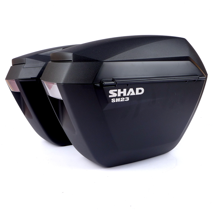 Lifan KPT150KPT200 LF200-10L xe máy SHAD Xia De 23 lít phát hành nhanh chóng side hộp không thấm nước đuôi hộp thùng đựng đồ gắn đuôi xe máy