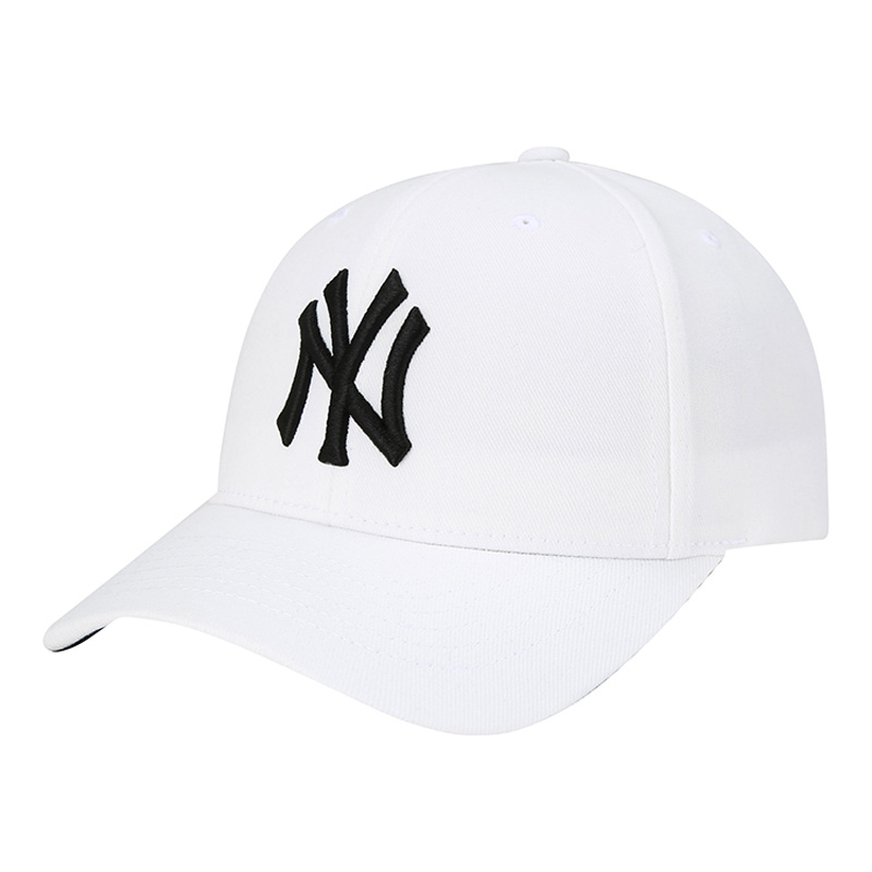 ny baseball cap white