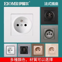 French socket French socket 16A French standard socket 86 type socket panel wall power supply European standard European socket