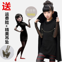 Halloween Childrens Costume Elf Hotel Princess Mephis Costume Vampire cos Character Play Costume