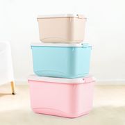 hộp nhựa đế đen Hộp nhựa lưu trữ phòng nhỏ thời trang phòng khách quần áo nhỏ hộp giày dài thêm lớn để chứa cửa hàng bách hóa lớn - Trang chủ hộp nhựa đựng quần áo