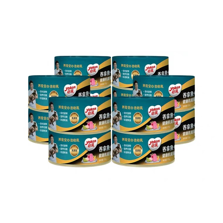 Pleasant cat cans 170g * 12 cat wet grain kitty cat nutrition cat pet snacks pleasant to China