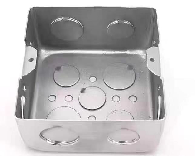 Ground plug dark bottom box universal ground floor ground socket dark box base black bottom box anti-corrosion thickening pre-buried box