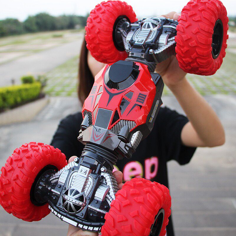 Remote control off-road vehicle alloy climbing four-wheel drive high-speed off-road remote control car children's rocking empty toy remote control car mountain bike - Taobao