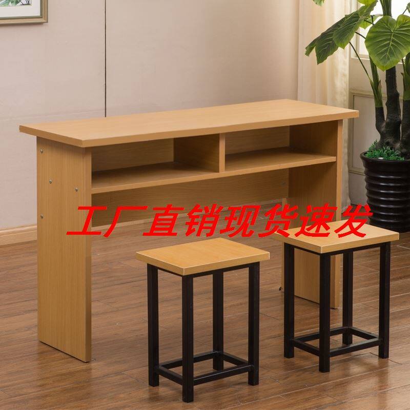 Direct sales training institutions Children with drawers School Cram school Simple calligraphy Primary and secondary school students desk and chair combination