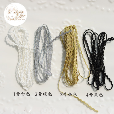 taobao agent Spot 2mm High -quality Waves Water Army BJD Waterfront Aid -Material Decoration Materials DIY Weaving Materials