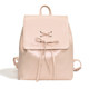 Korean style bow backpack women's 2024 new trendy Korean backpack cute portable shoulder bag school bag