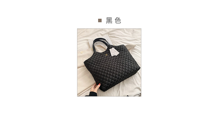 Сумка 大容量手提包包女2026新款潮高级感牛津布菱格托特包时尚秋冬大包 2060.bag