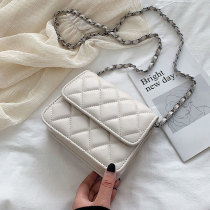 On the new small fragrant wind bag women 2021 New Tide Korean version of all shoulder crossbody fashion ringge chain small square bag