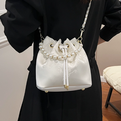 Летняя сумка через плечо, сумка на одно плечо, китайский стиль, с вышивкой, изысканный стиль