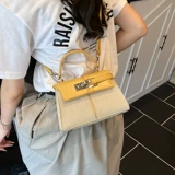 Небольшая дизайнерская летняя сумка на одно плечо, трендовая сумка через плечо, премиум класс