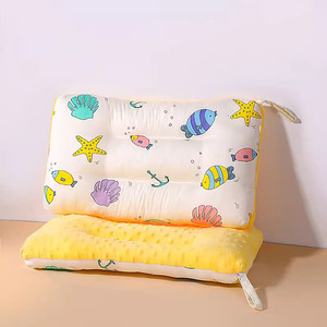 儿童枕头宝宝安抚豆豆枕1-3-6岁
