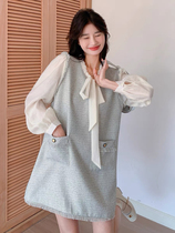 8 21 Zimo carefully selected 603tt fake two-piece fragrant dress elegant lady skirt chest 98 clothes 78