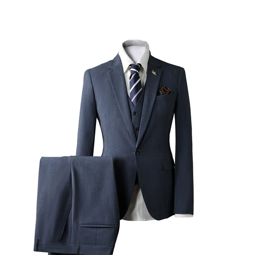 Мужской комплект в английском стиле, костюм для отдыха, свадебное платье, изысканный стиль, 3 предмета