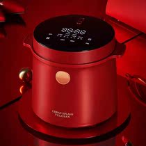 URBANSPLASH Royal Sparkley Health Rice Cooker Multifunction Heating Low Sugar Rice Soup Separating Light Eating Machine
